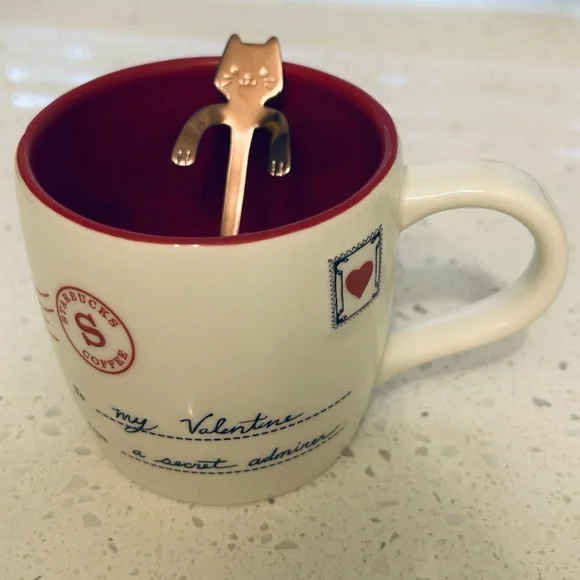 🐈 Kitty Cat Metallic Mini Hanging Spoon Set Of 4 NWT 🐈‍⬛ - Picture 6 of 8